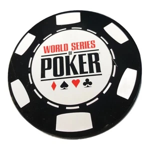 World Series of Poker Paper Coasters With Tin New Sealed Coasters Inside Tin - Picture 1 of 7