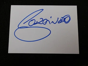 JORGINHO autografo firmato 10x15cm cartolina BRASILE CAMPIONE DEL MONDO '94 di persona - Foto 1 di 1
