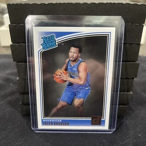 2018-19 Panini Donruss - Rated Rookies #179 Jalen Brunson (RC) - Picture 1 of 2