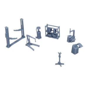 Outland Models Scenery for Model Cars Car Maintenance Accessories Set 1:64 - Picture 1 of 2