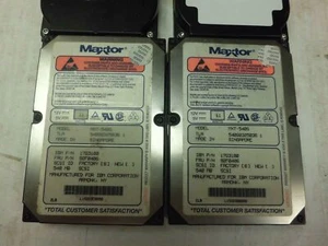 91F0406 MAXTOR 540 Mo 3,5 pouces SCSI-2 MXT-540S - Photo 1/2