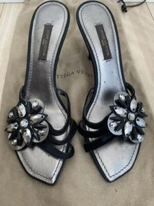 Louis Vuitton Flower Motif Sandals Mule 34.5 - Picture 1 of 5