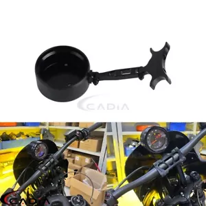 1-1/4" T-Bar Digital Gauge Mount Relocation Kit For Harley Softail FXLRS FXBB/S - Picture 1 of 8