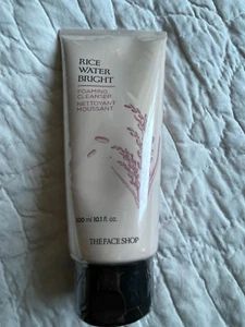 Avon Rice Water Bright Foaming Cleanser Large Size 10.1 Oz Sealed NEW - Picture 1 of 4