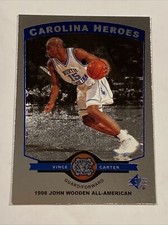 1998 SP Top Prospects Carolina Heroes #H7 Vince Carter