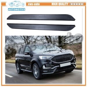 Side Step Fits for Ford Edge 2015-2024 Running Board Nerf Bar Pedal All Aluminum
