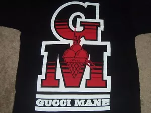 MAGLIETTA VINTAGE 00 GUCCI MANE GELATO BRR HIP HOP GANGSTA TRAP RAP XL - Foto 1 di 2