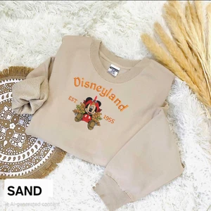 Sudadera/Sudadera con Capucha Bordada Personalizada de Acción de Gracias de Mickey Mouse - Imagen 1 de 3