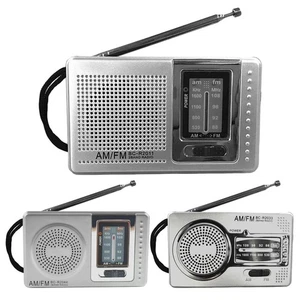Radio Portátil AM FM Mini Transistor Compacto Radios Gran Recepción Altavoz - Imagen 1 de 11