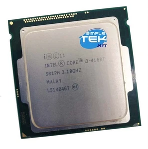 Intel Core I3 4160T CPU Processor Fourth Gen LGA 1150 Socket LGA1150 SR1ph PC - Picture 1 of 3
