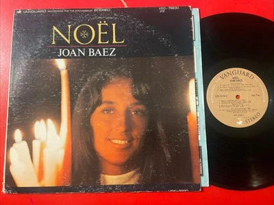 Joan Baez / Noel LP Vanguard Christmas Holiday Stereo VG+ Foto 1 de 4