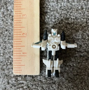 2005 Transformers Safeguard Cybertron Minicon RARE White Jet Vector Prime Figure - Picture 1 of 4