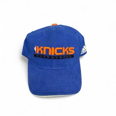 Blue and orange Adidas New York Knicks NBA  hat  - Image 1 of 4