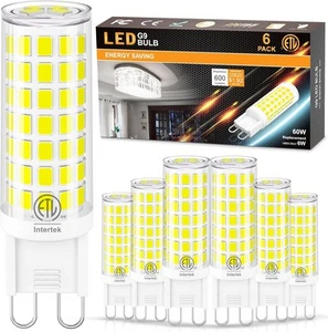 hansang G9 LED Bulb Daylight 5000K 60W Halogen Equivalent, T4 5000k - Picture 1 of 8