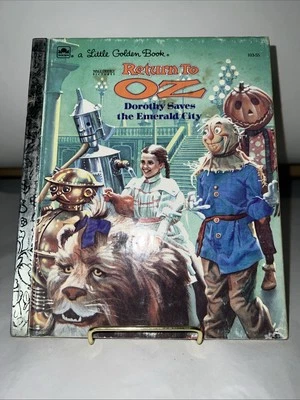 Return t Oz - Dorothy Saves the Emerald City, Little Golden Book #103-55, 1st ed - Image 1 of 4