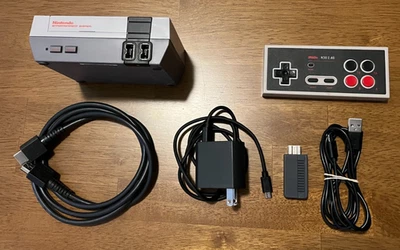 Nintendo NES Classic Edition Console w 8Bitdo N30 2.4G Wireless Controller - Image 1 of 4