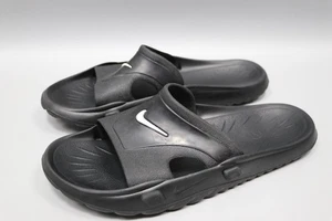 NIKE RARE sandales vintage Geta noires pantoufles chaussures homme pointure 44 US 11 - Photo 1/16