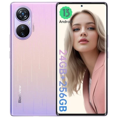 Blackview A200 Pro Smartphone 24GB+256GB 6,67" 120Hz Android 13 NFC Handy 108MP - Bild 1 von 4