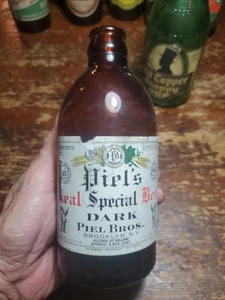 Piels Real Special Dark Beer Stubby IRTP Beer Bottle EMPTY Martin Landey Coll. - Picture 1 of 6