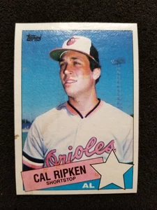 1985 Topps  "ERROR" CAL RIPKEN card # 704 ((( MISSING ALL STAR LETTERS ))) - Picture 1 of 4