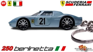 🎁🚦🆕 RARE KEYCHAIN BLUE FERRARI 250 LE MANS 🏁 CUSTOM EURO HW 💕GREAT GIFT💕🎁 - Picture 1 of 23