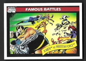 1990 Marvel Universe I #118 X-Men vs. Freedom Force - Picture 1 of 1
