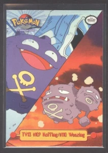 #TV13 Koffing / Weezing | 1999 Pokémon TV Anime S1 | EX | Logo Negro - Imagen 1 de 2