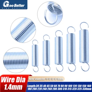 Spring Setsprings Wire 1.4mm Zinc In Tray Extended Compression Expansion Tension - Picture 1 of 12