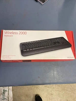 Microsoft Wireless Desktop 2000 Keyboard & Mouse Combo M7J-00001 AES - Image 1 of 4