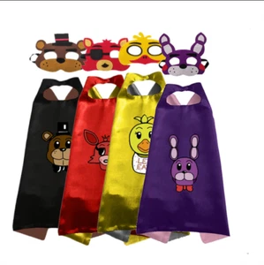 Book Week Five Nights at Freddy's Cape Mask Set Costume Cosplay Party Kids Gift - Picture 1 of 5