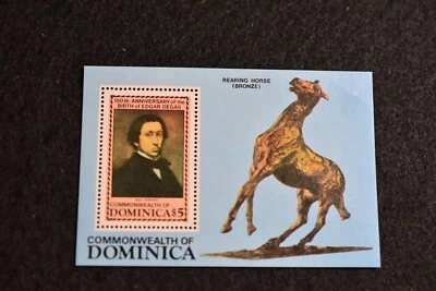 MINI FOLHAS DOMINICA 1984 DEGAS +CORREGIO-S 862-63 - Imagem 1 de 4