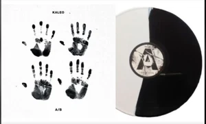 Kaleo – A/B (LP) Limited Edition Black And White Split Vinyl Record "Ships Now" - Imagen 1 de 15