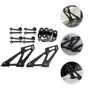 1 Set Spoiler Inch Rear Wing Mount Racing Tail Spoiler Leg Bracket Supply - Picture 1 of 12