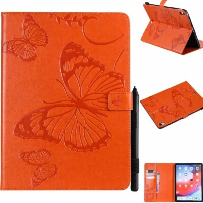 Embossed Flip Leather Stand Case Cover For iPad 7th 6th 5th 4th Gen Mini/Air/Pro - Image 1 of 4