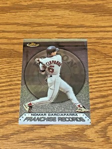 1999 FINEST BASEBALL FRANCHISE RECORDS #FR5 NOMAR GARCIAPARRA BOSTON RED SOX