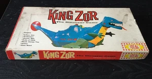 Vintage 1962 IDEAL KING ZOR BOARD GAME 100% Complete Rare Dinosuar Toy - Picture 1 of 10
