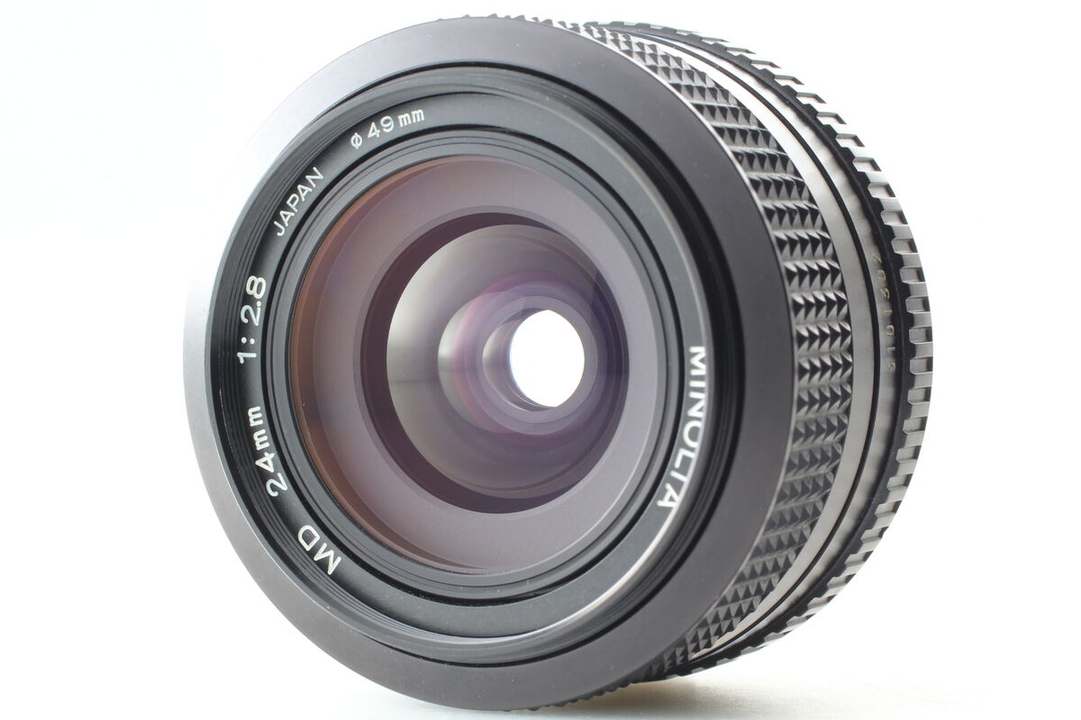 Minolta MD f/2.8 Camera Lenses 24mm Focal for sale | eBay Minolta MD f/2.8 Camera Lenses 24mm Focal for sale | eBay