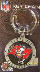 Tampa Bay Buccaneers Metal NFL key chain - Picture 1 of 1