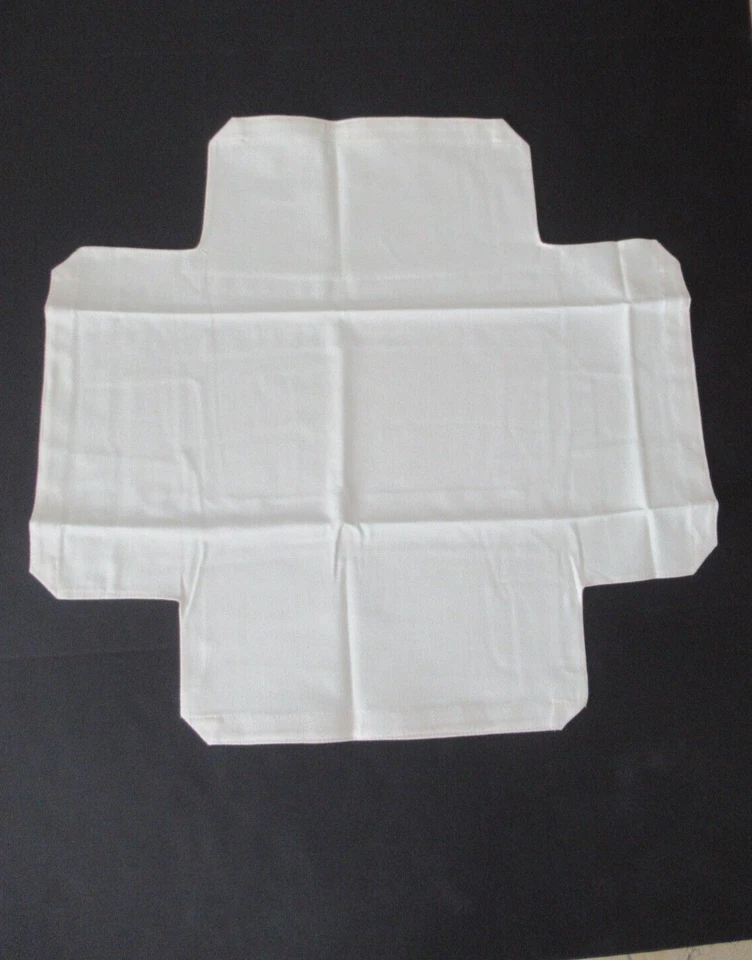 Nuevo Lote de 7 Silla Mueble Caja y Barril Cubierta Extraíble Tela Color Natural Foto 1 de 4