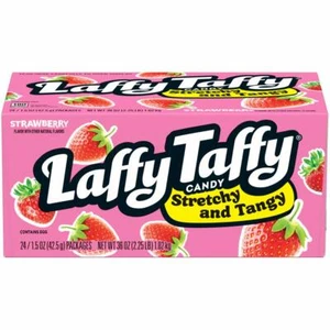 Laffy Taffy Strawberry 1.5oz Bars 48 Count FREE SHIPPING - Picture 1 of 4