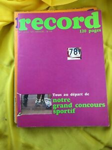  bd revue magazine record 1971 no 109 grand concours sportif