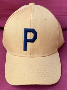 Pittsburgh Pirates MLB verstellbare gelbe HERREN-BASEBALLMÜTZE, SCHEIN UND SCHWARZ P NEU - Bild 1 von 4
