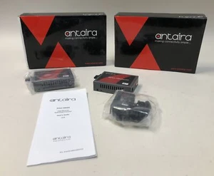 Antaira FCU-100SC-S3-V2 - 10/100TX-100FX Switching Media Converters Single-Mode - Picture 1 of 14