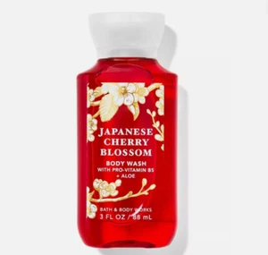 JAPANISCHE KIRSCHBLÜTE REISE DUSCHGEL Bad & Körper funktioniert Mini Größe Neu 3fl Oz - Bild 1 von 1