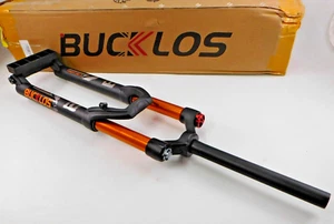 Bucklos 26" MTB Straight Air Shock Gabel 120mm Federweg 1-1/8" 15×145mm Achslocout - Bild 1 von 24