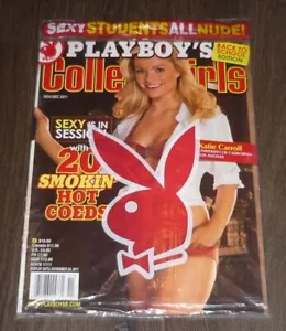 KATIE CARROLL Playboy COLLEGE GIRLS Magazine 2011 NEW/SEALED! Special Edition SE - Picture 1 of 2