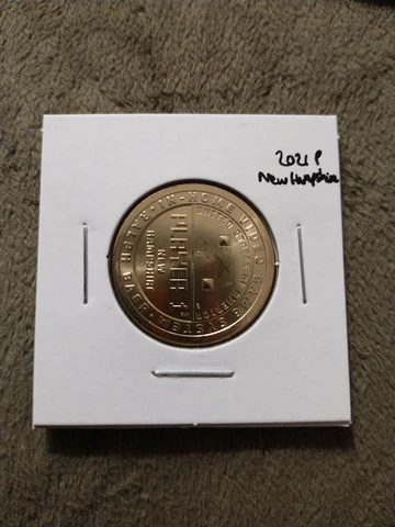 2021 P New Hampshire American Innovation Dollar (BU) Cover