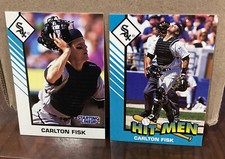CARLTON FISK 1993 KENNER STARTING LINEUP CARDS EXTENDED SERIES - WHITE SOX