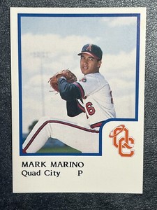 1986 ProCards Baseball Mark Marino,Quad City ,Near mint ,Minor League