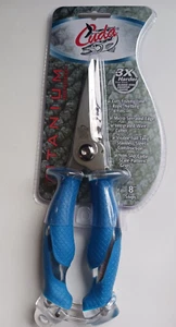 Camillus Cuda Fishing Brand Blue Titanium Bonded Stainless Snip 18004 - Picture 1 of 2